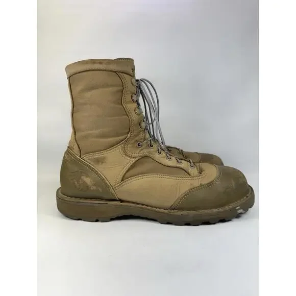 Danner USMC RAT Mojave Combat Boots Nubuck USA Size 11 Men R 8” - Picture 2 of 9